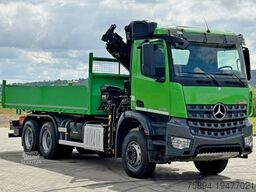 MERCEDES-BENZ AROCS 2636 * HIAB 122 ES - 3 HIPRO *  6x4