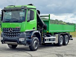 MERCEDES-BENZ AROCS 2636 * HIAB 122 ES - 3 HIPRO *  6x4