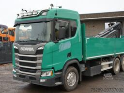 SCANIA R500 6x2 Baustoffzug Kran HIAB 177 K-2 Pro