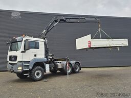 MAN TGS 26.480 6x6 / HIAB CRANE / TRACTOR + BOX TRUCK
