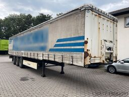 KRONE SD Plane Edscha Bordwände Plane Lenkachse