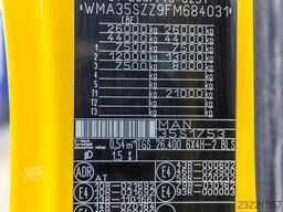 MAN TGS 26.400 BLS - 6X4H+MIXER 12M3