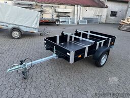 Faltos Blackline mit Fahrradträger, 750 kg, 2420 x 1240 x 300 mm