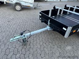 Faltos Blackline mit Fahrradträger, 750 kg, 2420 x 1240 x 300 mm
