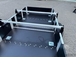 Faltos Blackline mit Fahrradträger, 750 kg, 2420 x 1240 x 300 mm