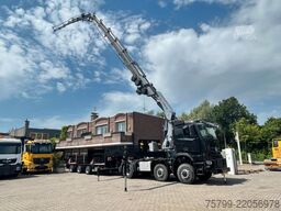 MERCEDES-BENZ 2651 SZM+HIAB 638 Kran6x6 ausziehbarer Tieflader
