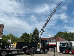 MERCEDES-BENZ 2651 SZM+HIAB 638 Kran6x6 ausziehbarer Tieflader