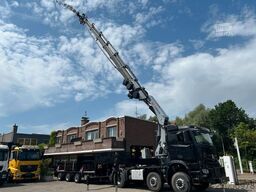 MERCEDES-BENZ 2651 SZM+HIAB 638 Kran6x6 ausziehbarer Tieflader