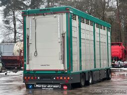 MENKE-JANZEN 3.Stock Viehanhänger Aggregat/Hubdach/Liftachse