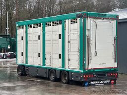 MENKE-JANZEN 3.Stock Viehanhänger Aggregat/Hubdach/Liftachse