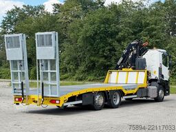 RENAULT T 380 * Abschleppwagen 7,40m* KRAN/FUNK * TOP