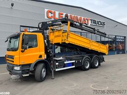 DAF FAT 75 CF 340 6x4 Manual Full steel Hiab 16 Ton...