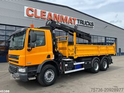 DAF FAT 75 CF 340 6x4 Manual Full steel Hiab 16 Ton...