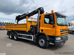 DAF FAT 75 CF 340 6x4 Manual Full steel Hiab 16 Ton...