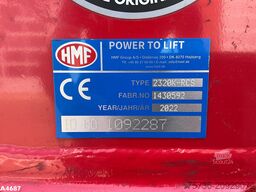 HMF 23 Tonmeter laadkraan New and Unused!