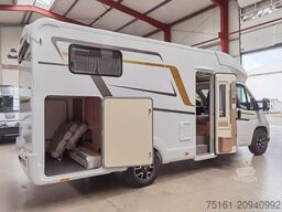 EURAMOBIL PROFILA T 695 EB / MODELL 2026 / EINZELBETTEN