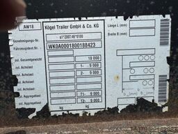 KÖGEL AW18 - 2 Achs Lafette