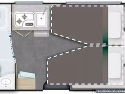 CHALLENGER Teilintegriert 270 Graphite Edition Modell 2026