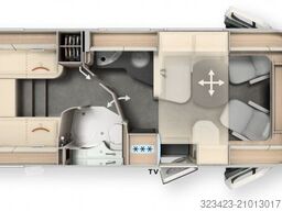 MALIBU T 460 LE SAT,Solar,kise