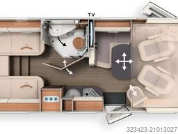 CARTHAGO c-tourer I  141 LE Solar,SAT,Veloslide,Markise