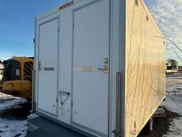 Arnpro wheeled cabin with living area and toilet