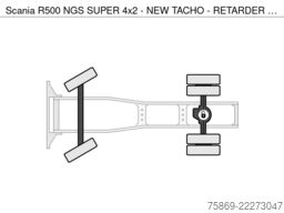 Scania R500 NGS SUPER 4x2 - NEW TACHO - RETARDER - 293...