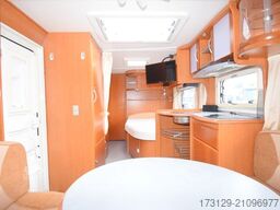 LMC LORD EXQUISIT 560 HTD DOPELLBETT MOVER ALDE ALU