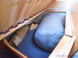 HOBBY T 650 FLC TBETT +TV SOLAR LUFTFE