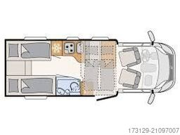 DETHLEFFS T 6717 EB AUTOMATIK 2KLIMA 2SOLAR SAT+TV AHK 2H.