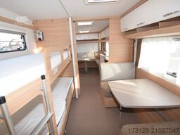 DETHLEFFS CAMPER 730 FKR T&STOCKBETTEN TV