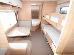 DETHLEFFS CAMPER 730 FKR T&STOCKBETTEN TV