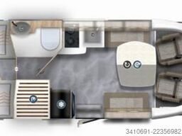EURAMOBIL Profila T 720 EF FAS 2xMondialpaket Alde 4,4T