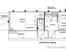  Werkstatcontainer Office Büro Container