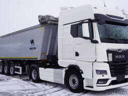 MAN TGX 18.510 4×2 tractor unit + Tipper