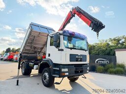 MAN TGM 18.330 4x4 Kipper KRAN 17m FUNK AHK