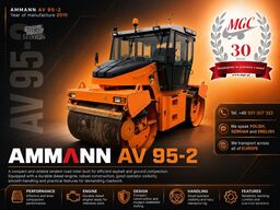 Ammann AV95-2 / VIBRATIONS / 1 OWNER / NEW SERVICE!