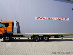 MAN TGM 26.320 6×2-4/NEW platform tow truck