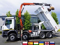 Mercedes-Benz Arocs 3236 8×4/ 90 tho. km / Fassi F155A