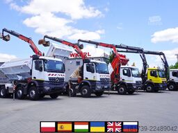Mercedes-Benz Arocs 3236 8×4/ 90 tho. km / Fassi F155A