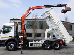 Mercedes-Benz Arocs 2636 / 6x4 / HDS Fassi / 3-Way Tip