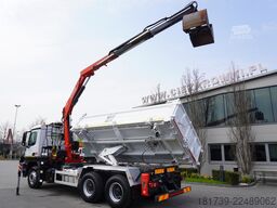 Mercedes-Benz Arocs 2636 / 6x4 / HDS Fassi / 3-Way Tip