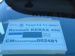 Renault Kerax 410DXI + 8X4 + MANUAL + SPRING