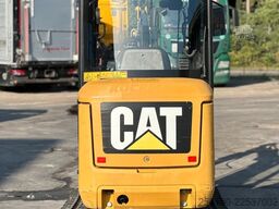CATERPILLAR 301.7D Gummikette / 2 Löffel / Schwenkschaufel