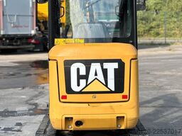 CATERPILLAR 301.7D Gummikette / 2 Löffel / Schwenkschaufel