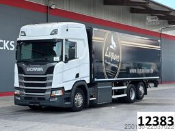 SCANIA R410 6x2 LL EWERS Getränketransport Zug mit LBW