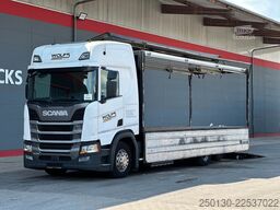 SCANIA R410 6x2 LL EWERS Getränketransport Zug mit LBW