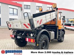 Unimog U 300 4x4, Kipper, Kommunalhydraulik, Zapfwelle