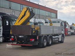 MAN TGS 26.360 *  HYVA-KRAN * 19.3M * FERNBEDIENUNG