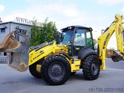 New Holland B 115 C backhoe loader / 1000 MTH !