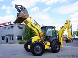 New Holland B 115 C backhoe loader / 1000 MTH !